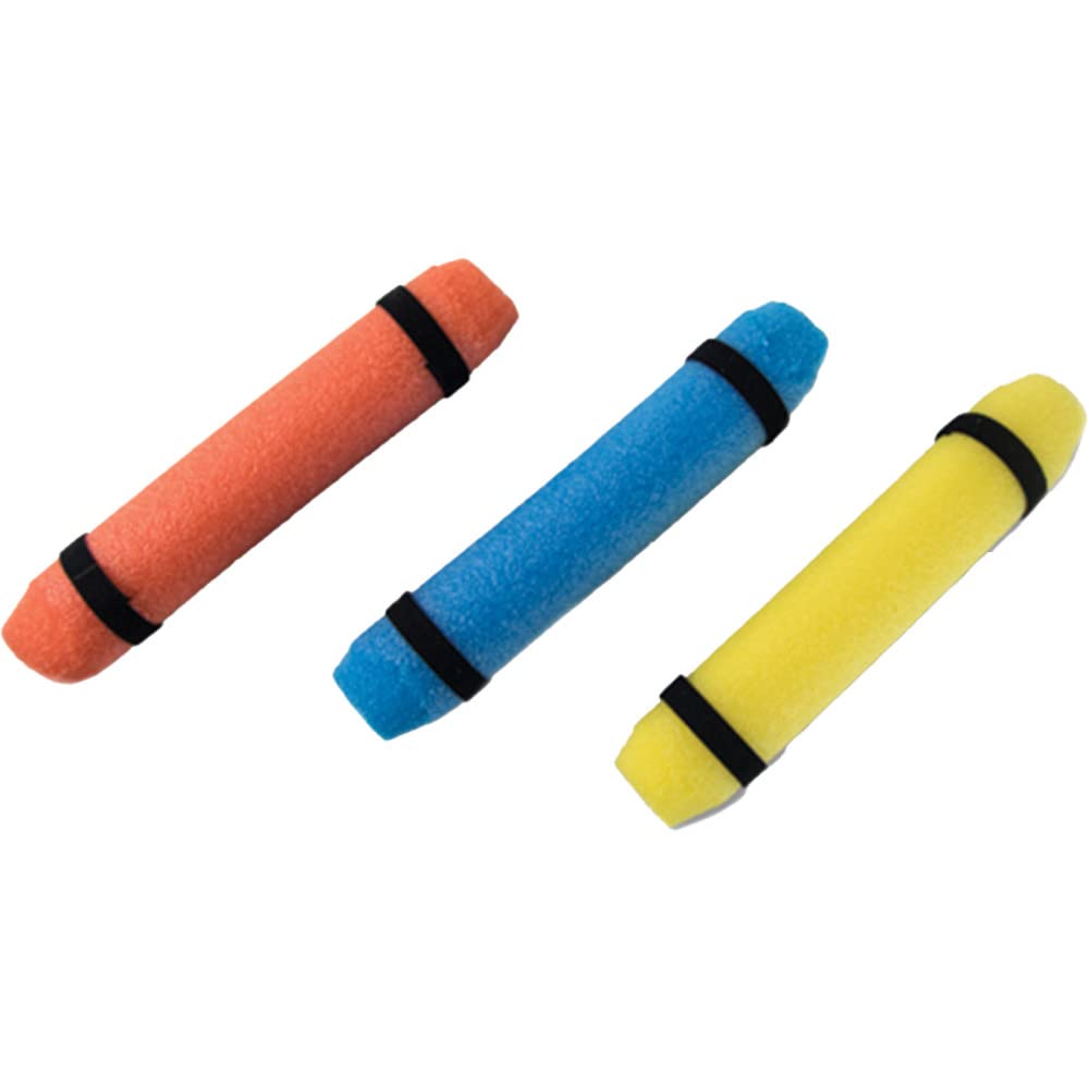 YakGear RF3-YK rod floats yellow keep your rod on the surface for quick recovery