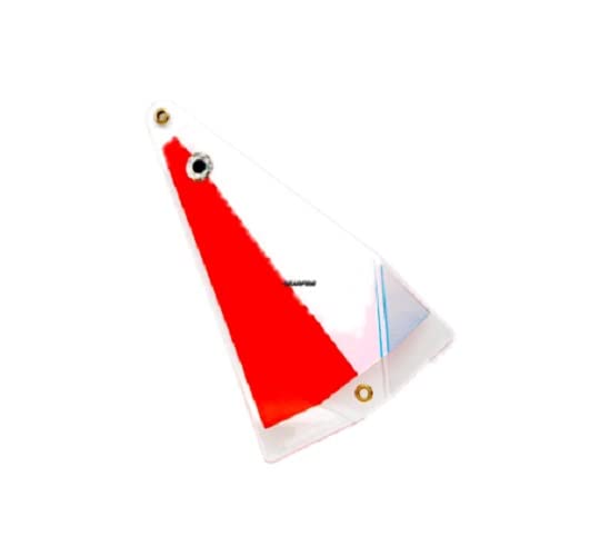 Yakima Bait Big ALS Mini Fish Flash org-pearl for versatile trolling and attracting fish