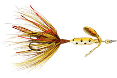 Yakima Bait Wordens Original Rooster Tail Spinner Lure in Tinsel Brown Trout, 1/32-Ounce