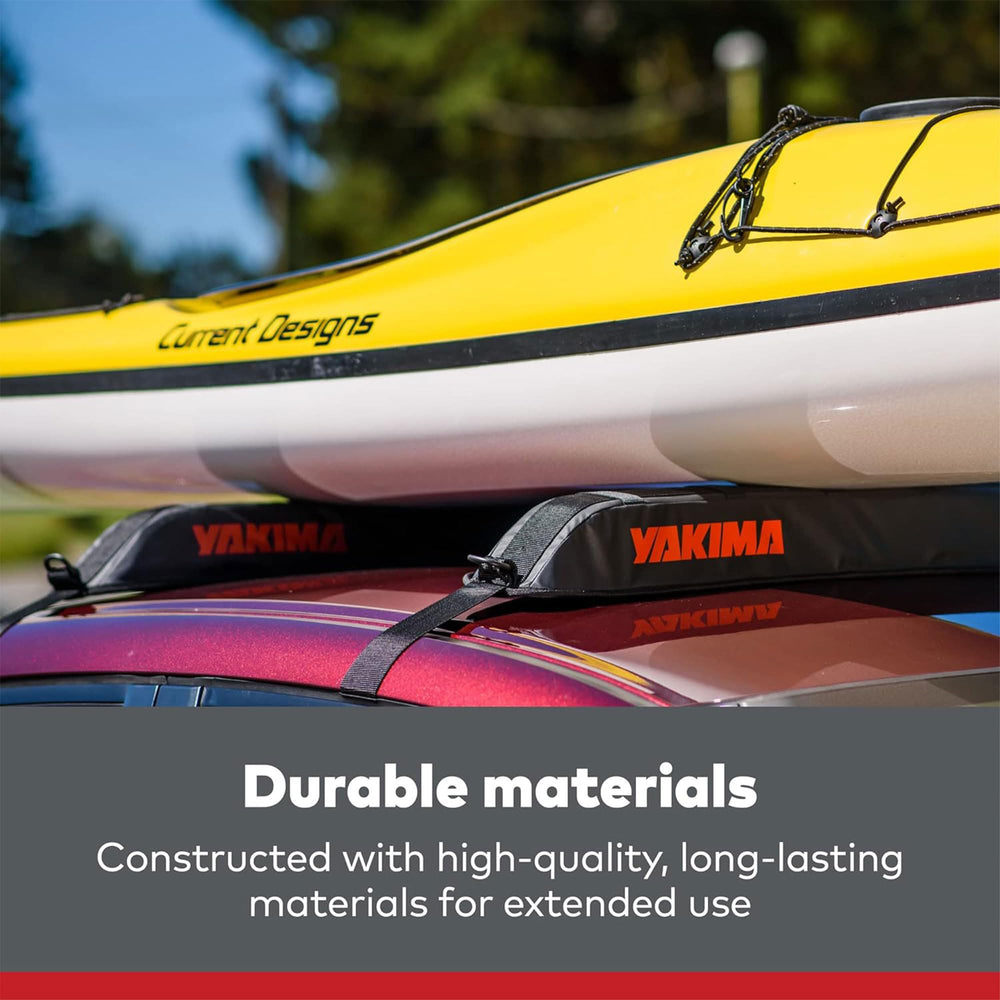 Yakima EasyTop supports up to 80 pounds of gear.