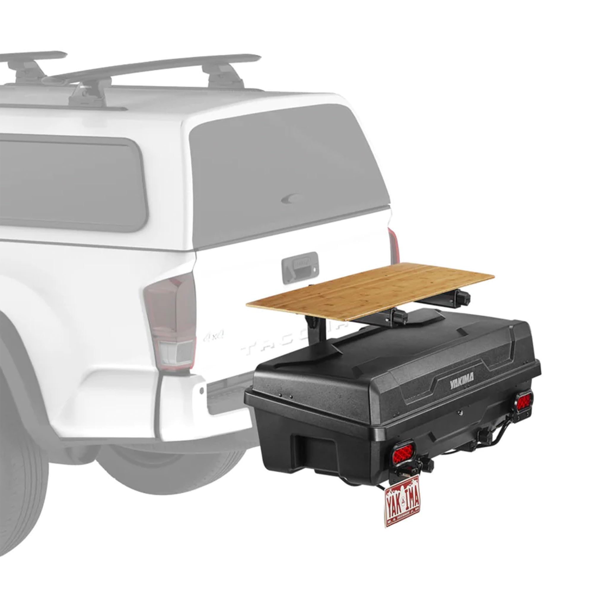 Full Yakima LitKit setup with SwingBase on vehicle
