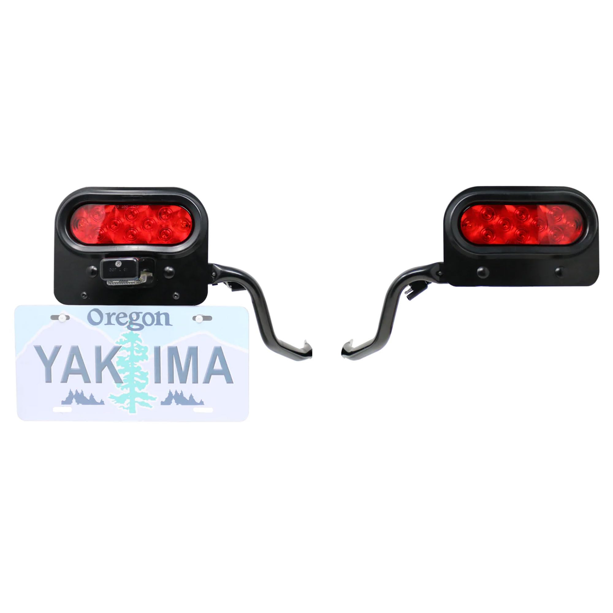 Yakima EXO LitKit installed on SwingBase, boosting on-road visibility