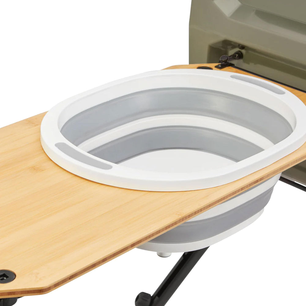 Yakima EXO OpenRange offers versatile outdoor prep space for camping and backyard cooking.