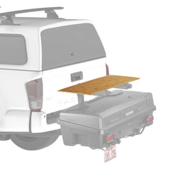 Yakima EXO TopShelf base mount enables easy installation for outdoor meals.