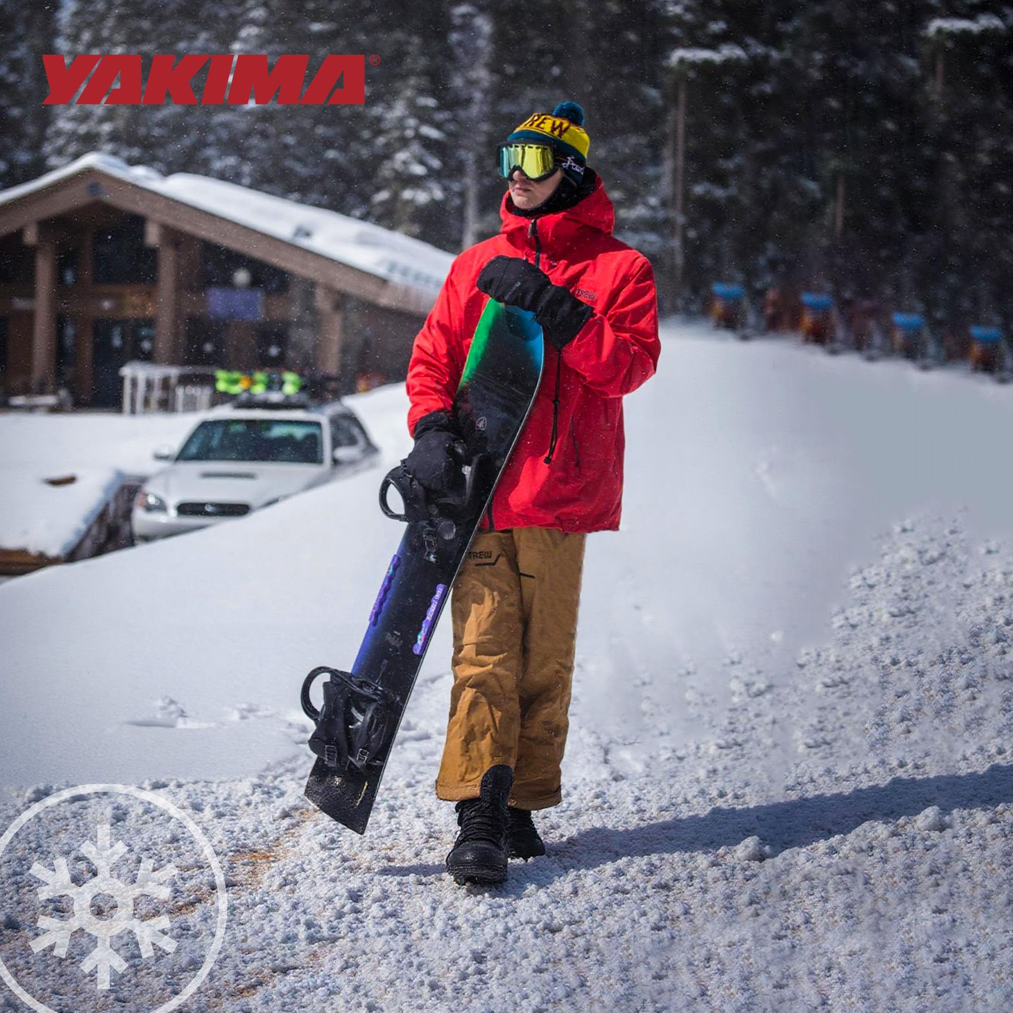 Yakima FatCat EVO lift clearance eases tall bindings loading