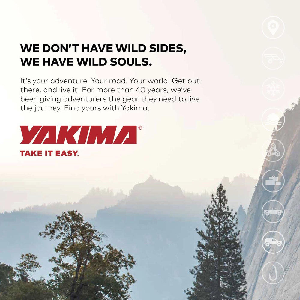 Yakima FatCat EVO OverHang Access allows glove-friendly handling