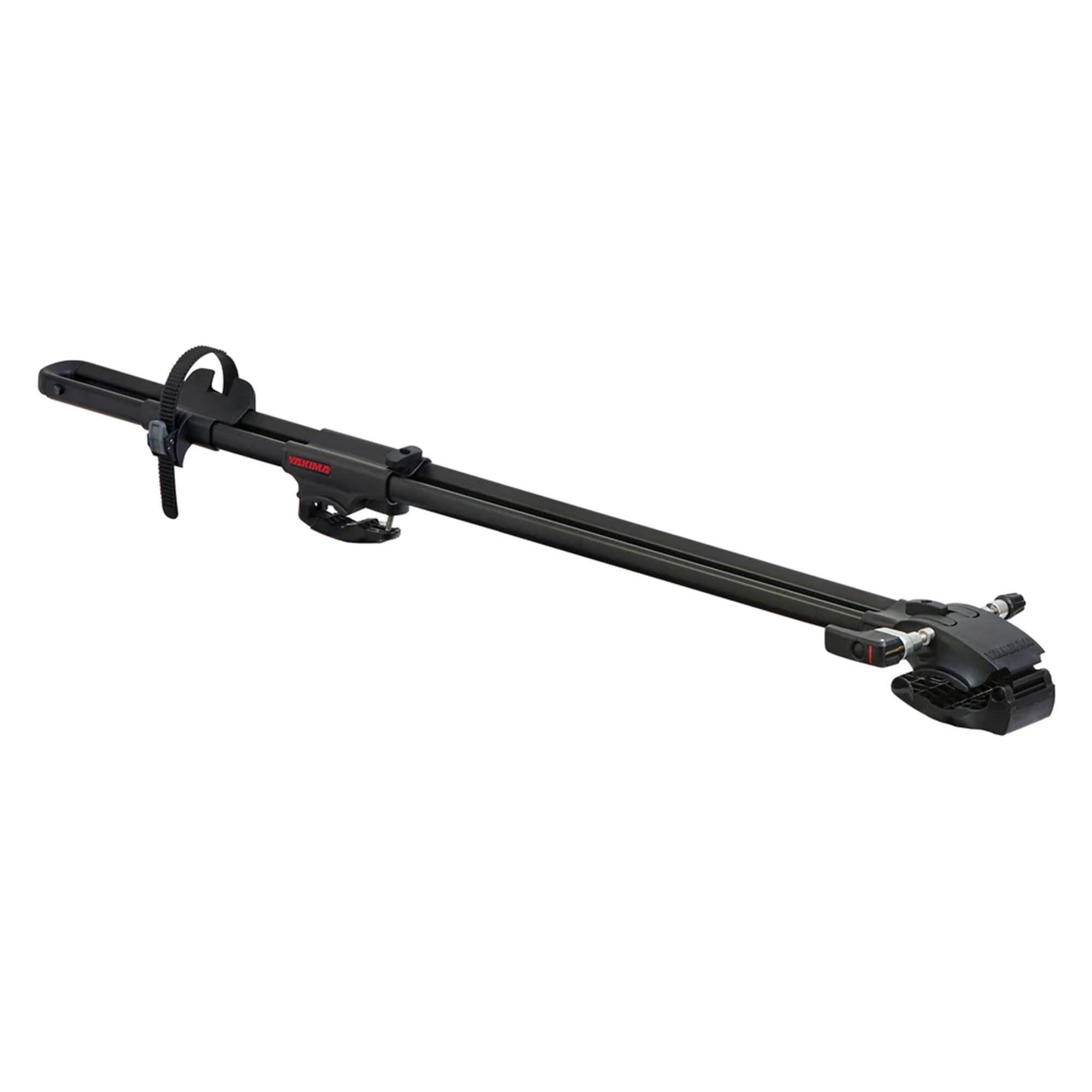 Yakima ForkLift overview on roof showing easy transport for weekend rides