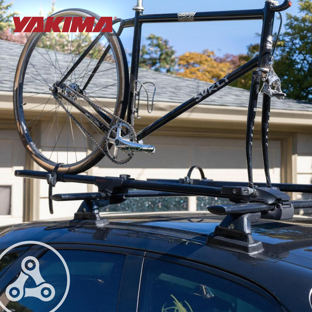 Yakima ForkLift tool-free install for easy rooftop mounting