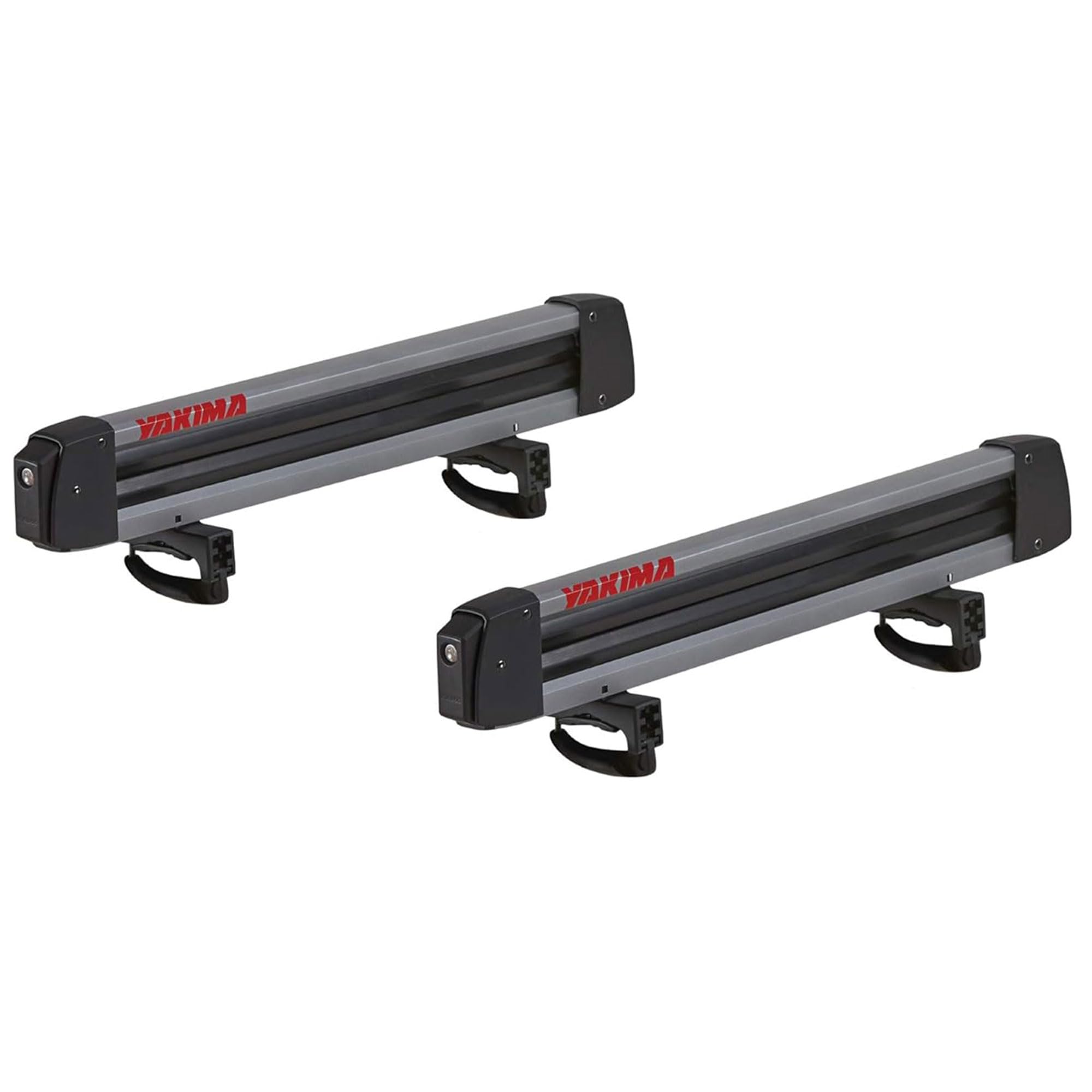 Yakima FreshTrack mounted on a roof rack ready to haul skis