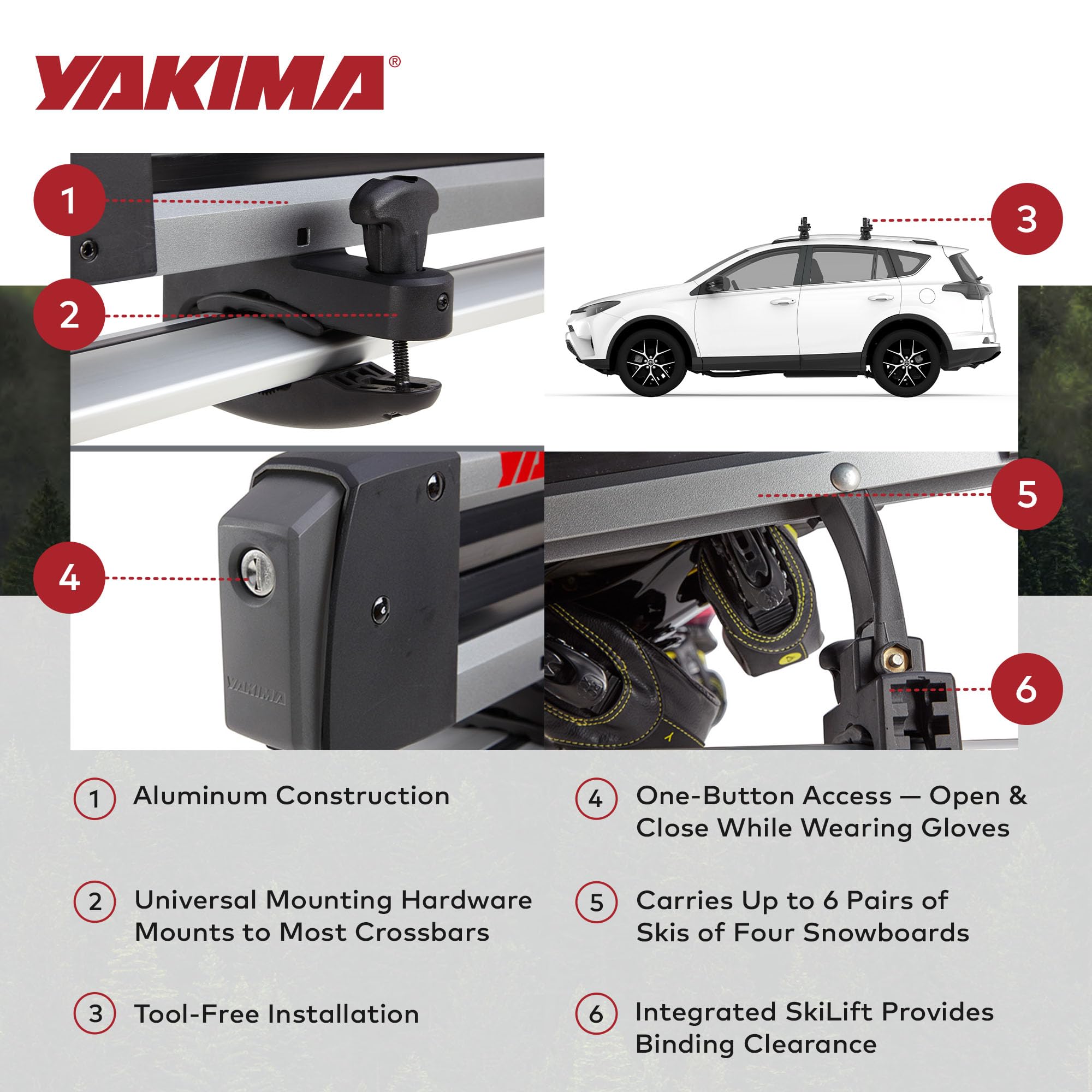 FreshTrack installed on universal mounting across rack types