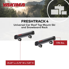 SkiLift attachment provides clearance for tall bindings on FreshTrack 4