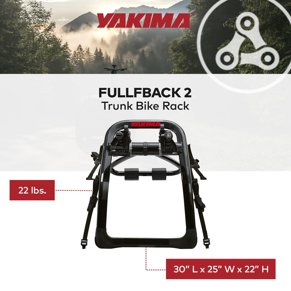 Yakima Fullback bomber external frame shows rugged durability