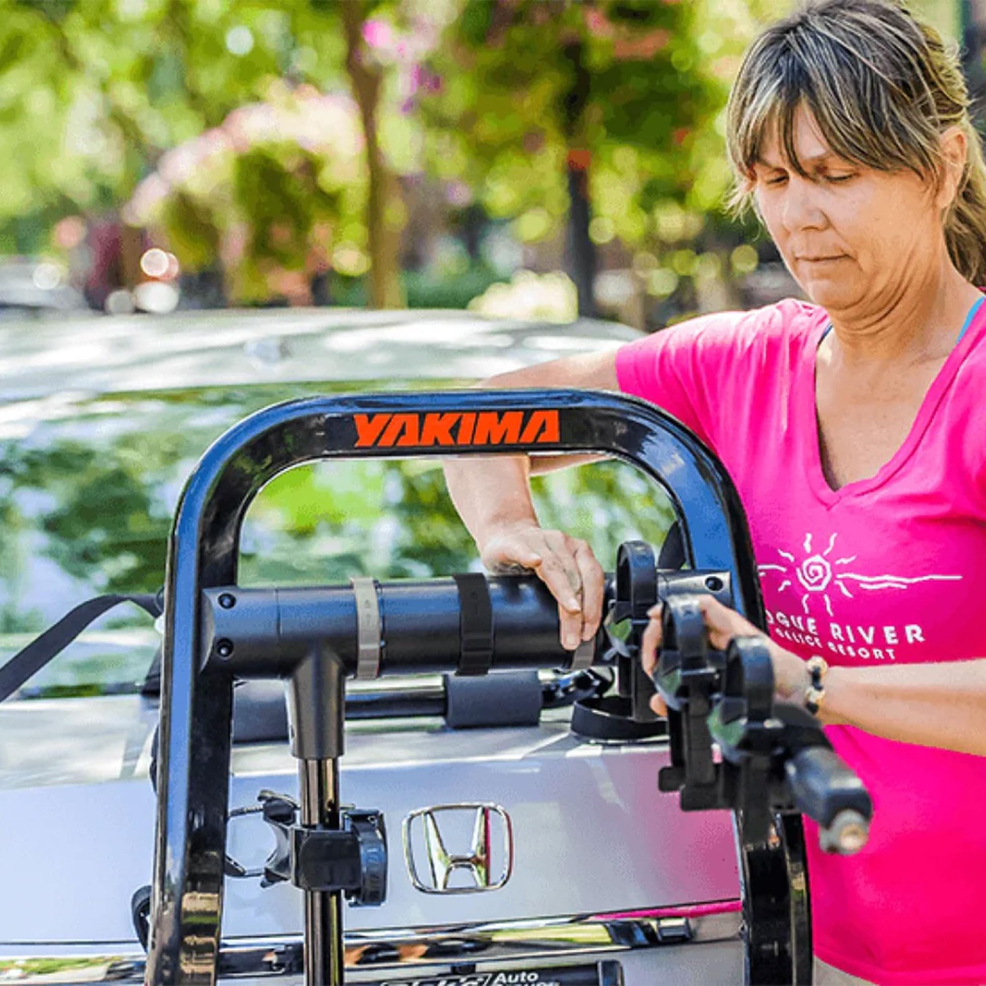 Yakima Fullback on vehicle with sleek design and secure hold