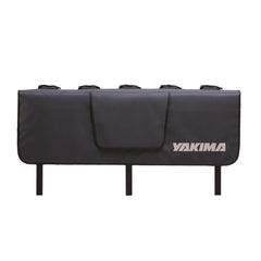 Yakima Gatekeeper front view; durable tailgate pad protects bike frames during transport.