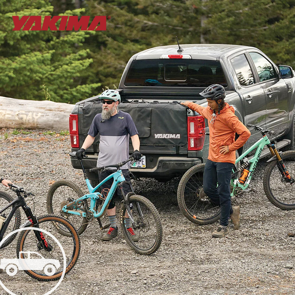 Yakima GateKeeper HindSight tuckaway cover allows camera access