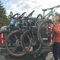 Yakima's nylon and felt construction provides durable bike protection