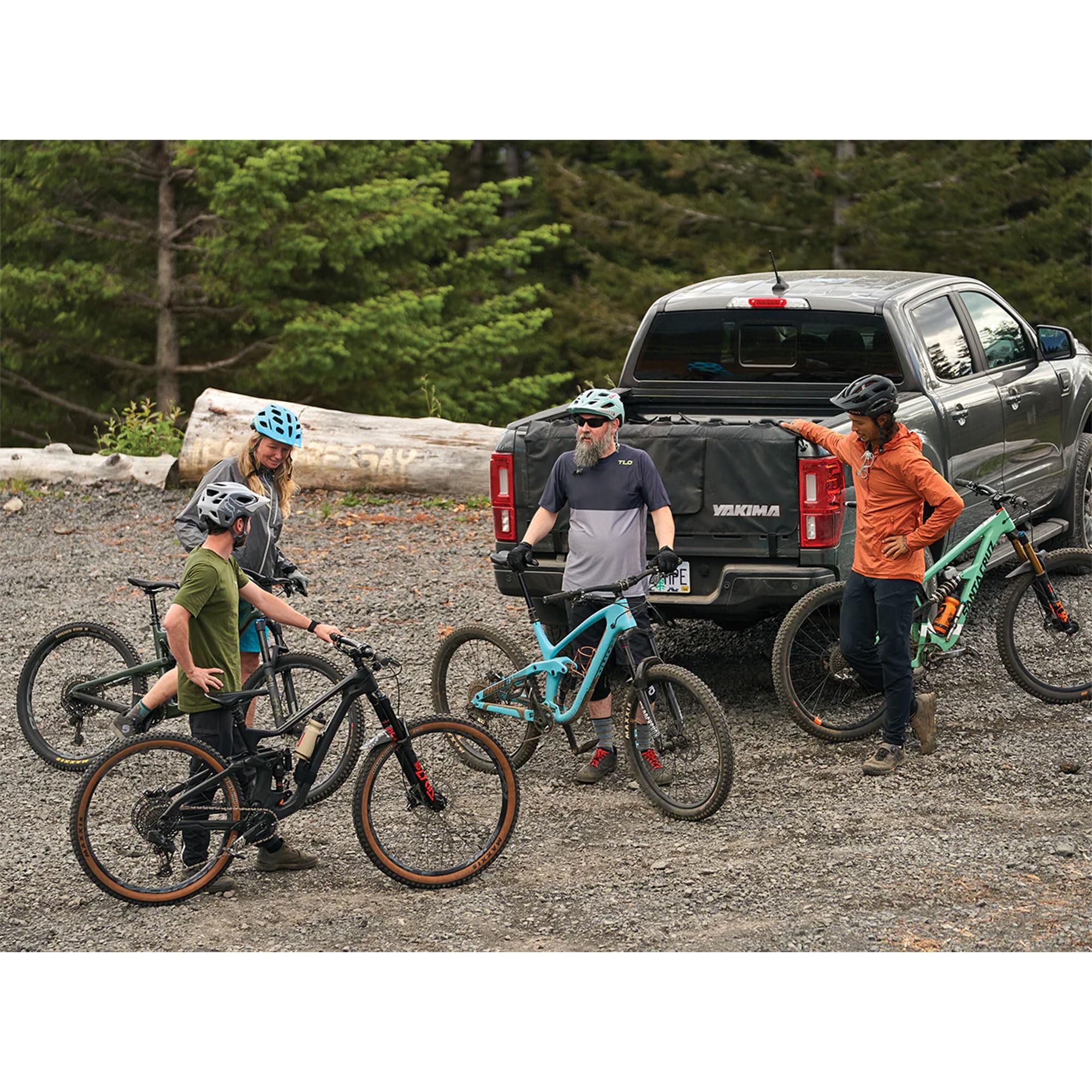 Yakima GateKeeper fits tailgates 53–61 inches wide for compatibility