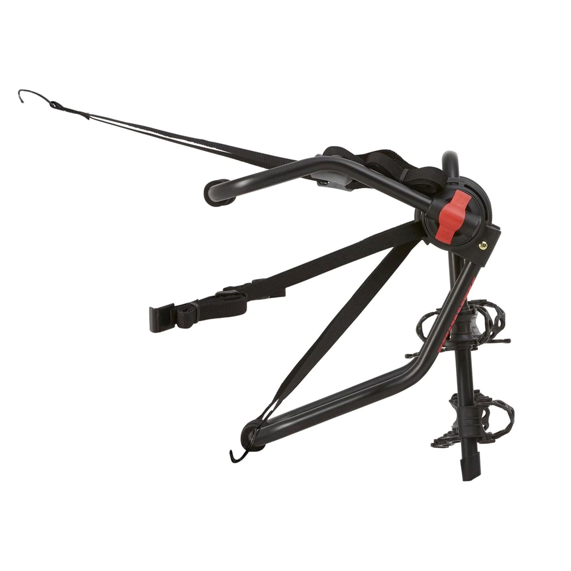 Yakima Hangout in-use image showing quick install while protecting paint and finish.