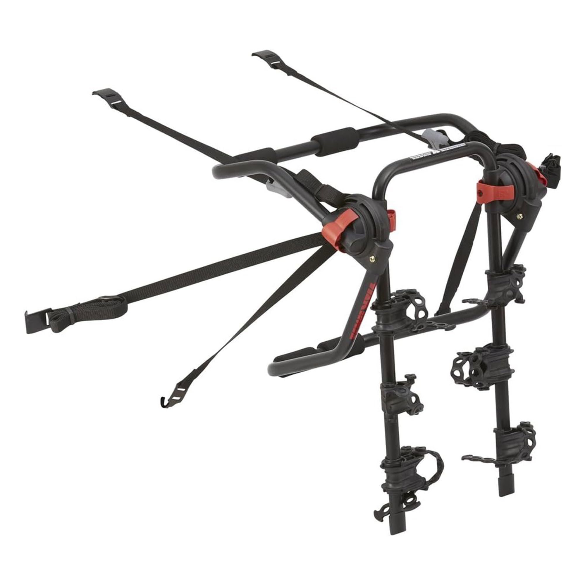 Yakima Hangout supports different bike setups with integrated cradles and secure straps.
