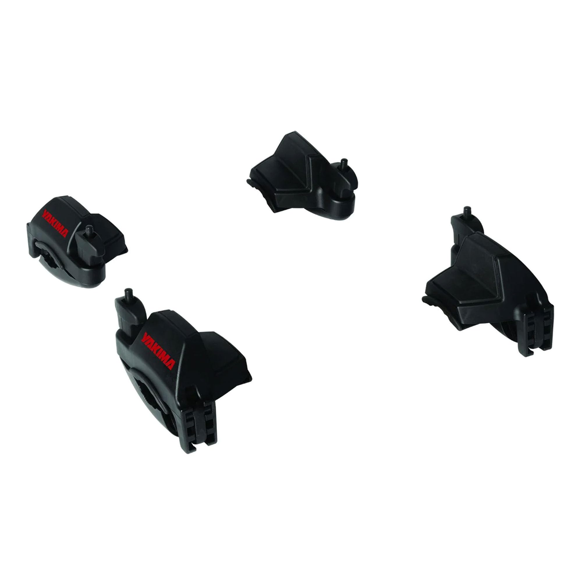 Yakima KeelOver on roof canoe rack ready for quick transport.