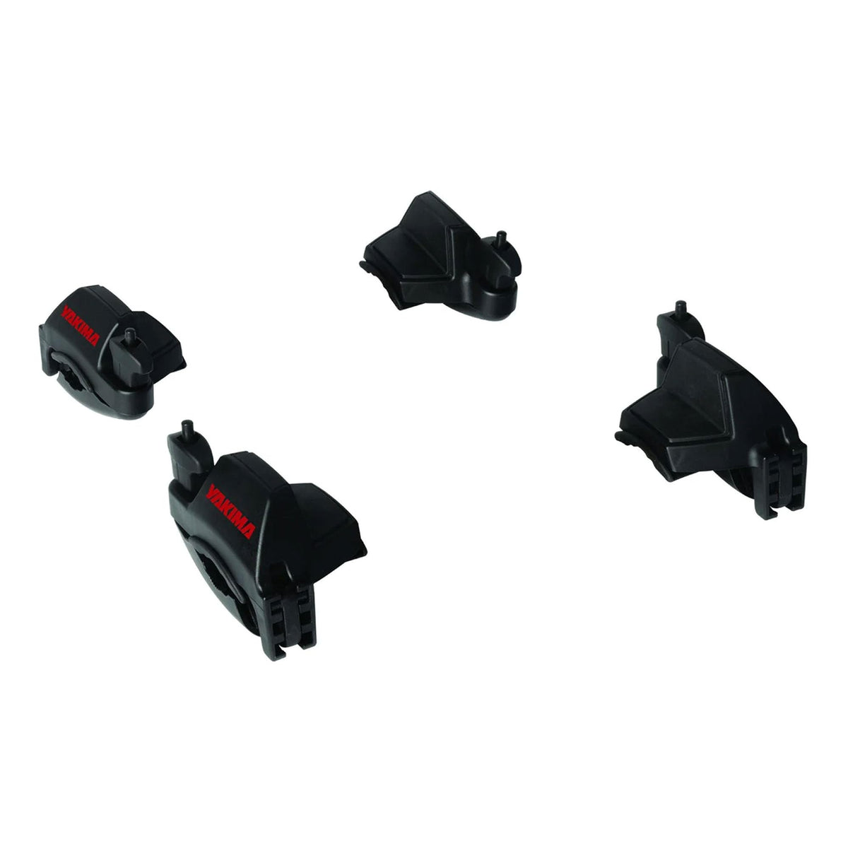 Yakima KeelOver on roof canoe rack ready for quick transport.