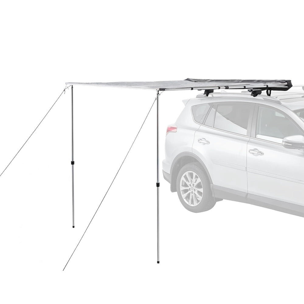 Yakima OverNOut universal mounting hardware enables tool-free roof rack setup