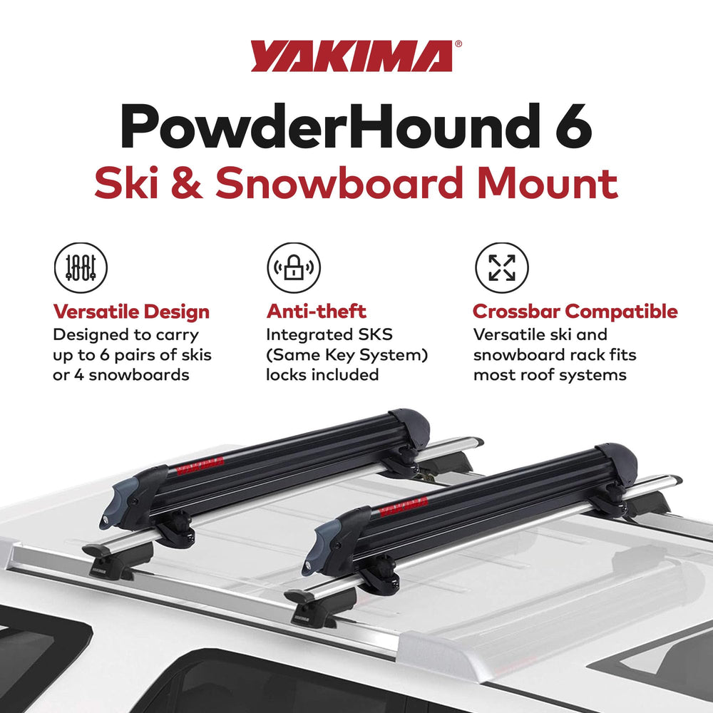 Yakima PowderHound 6 side view illustrating glove-friendly loading