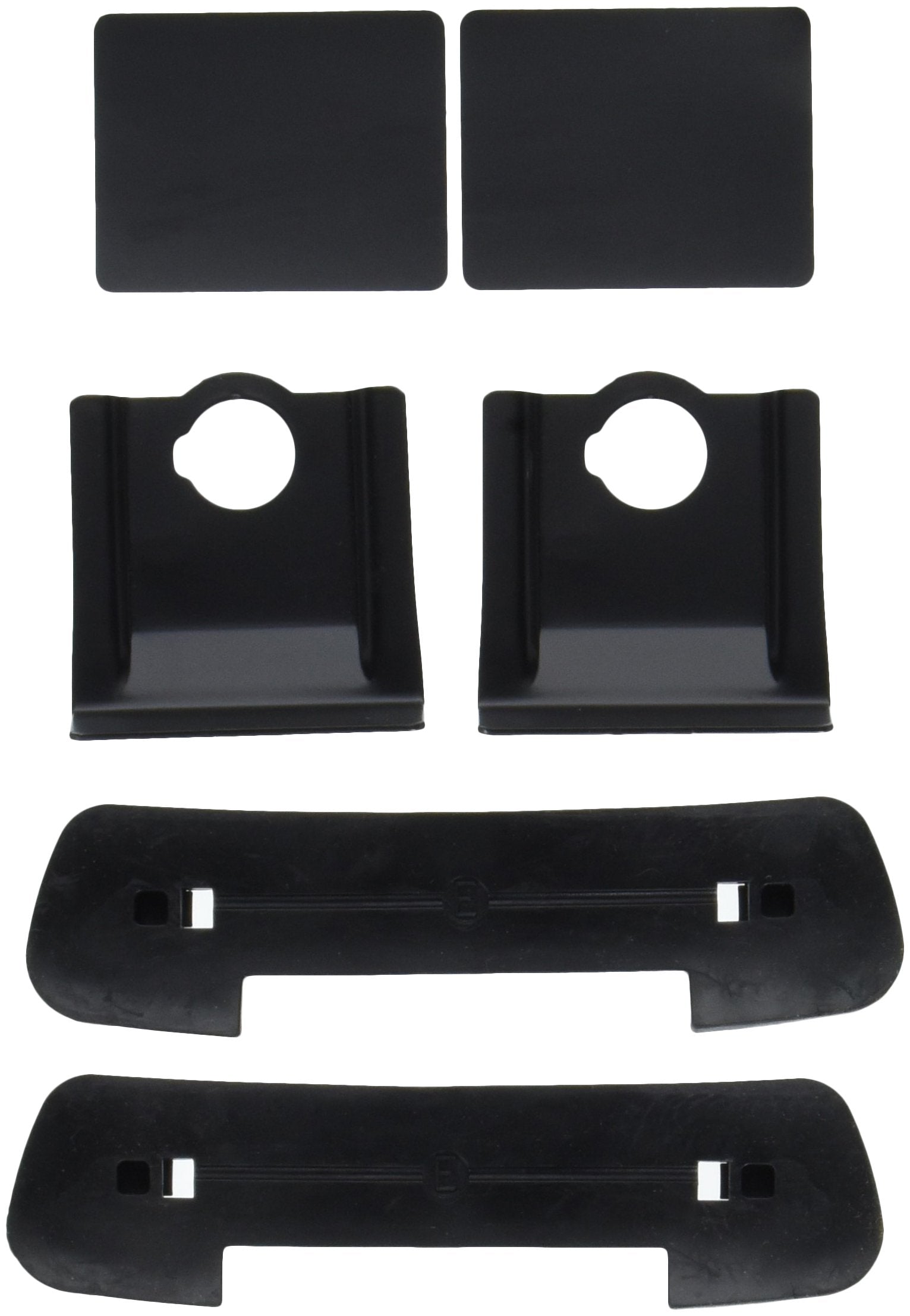 Yakima Q-95 clip close-up showing secure mount for Q Tower roof rack