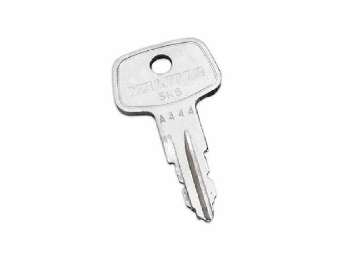 Yakima RPL key with SKS lock core, ideal for secure bike storage.