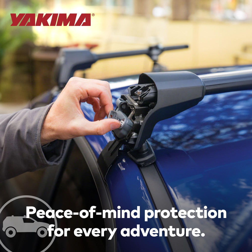 Durable metal Yakima SKS lock cores built to withstand road use.
