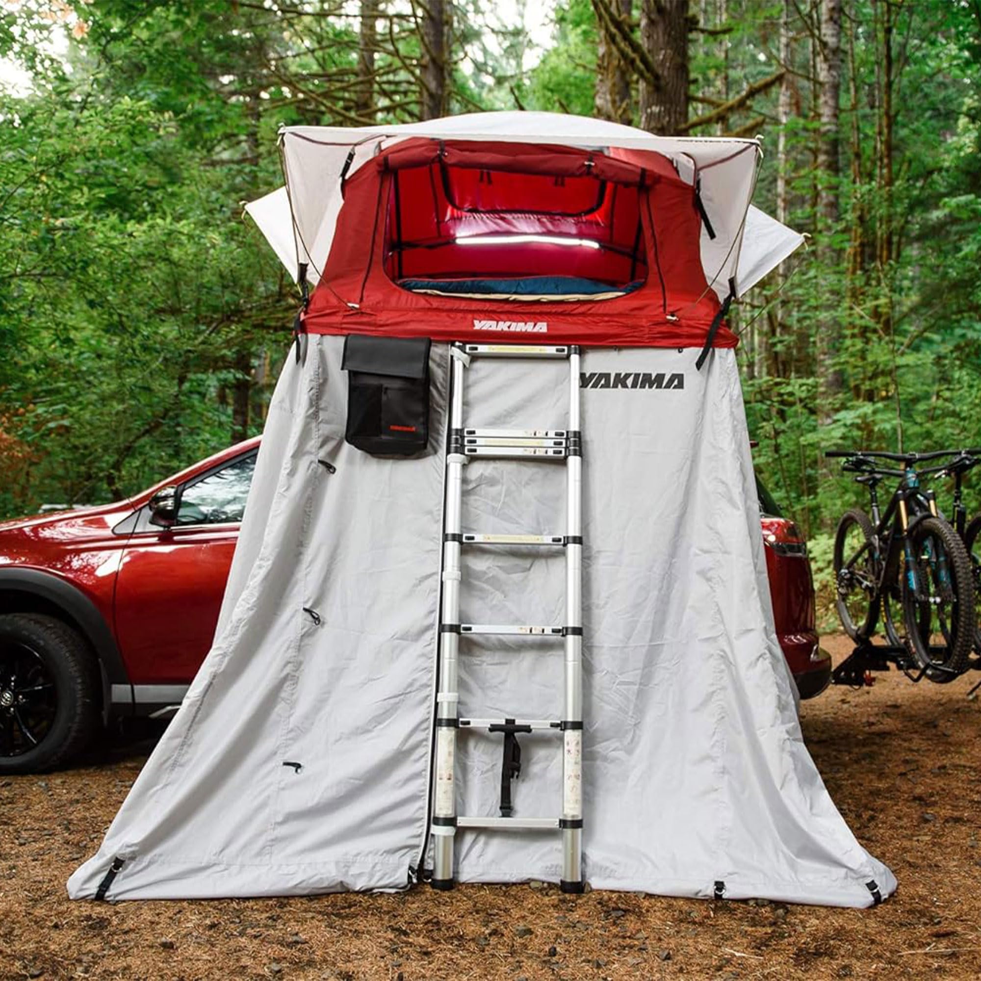 Yakima SkyRise Annex includes stakes and a storage bag