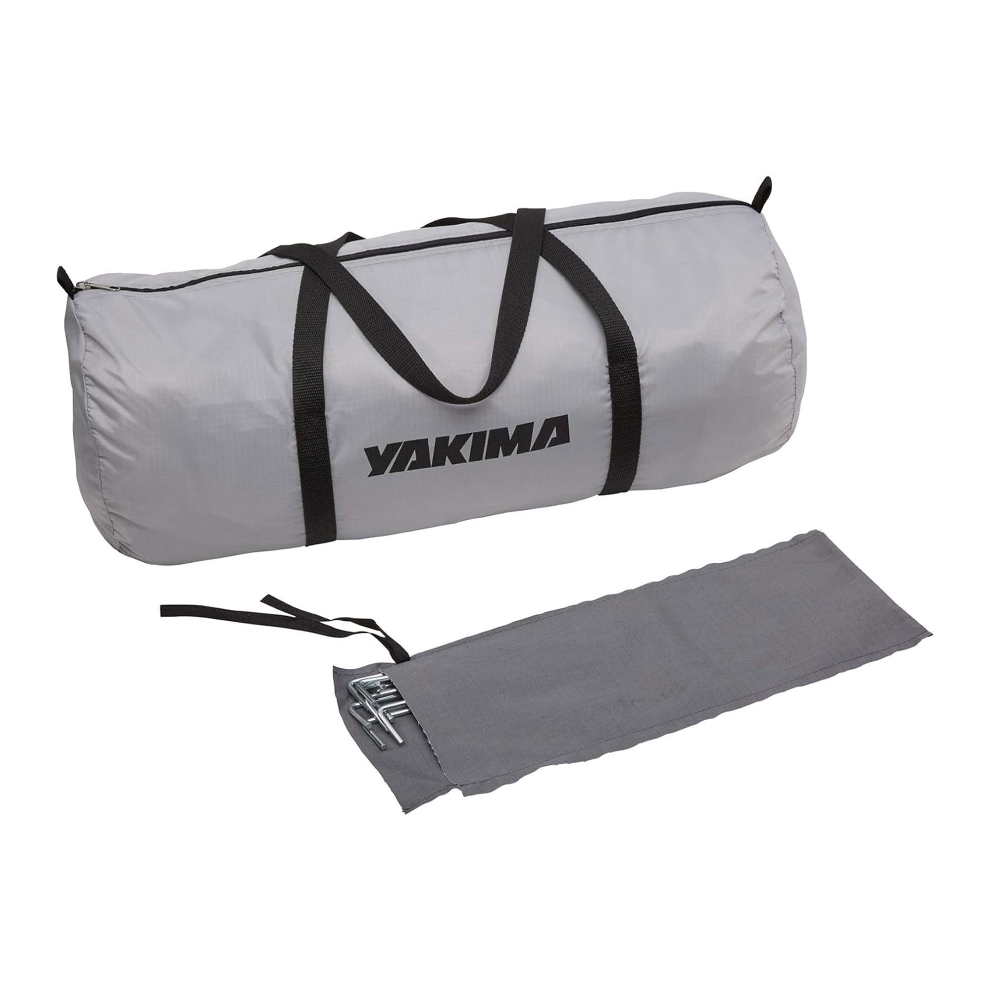 Yakima SkyRise Annex attached to rooftop tent for extra storage space
