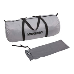Yakima SkyRise Annex attached to rooftop tent for extra storage space