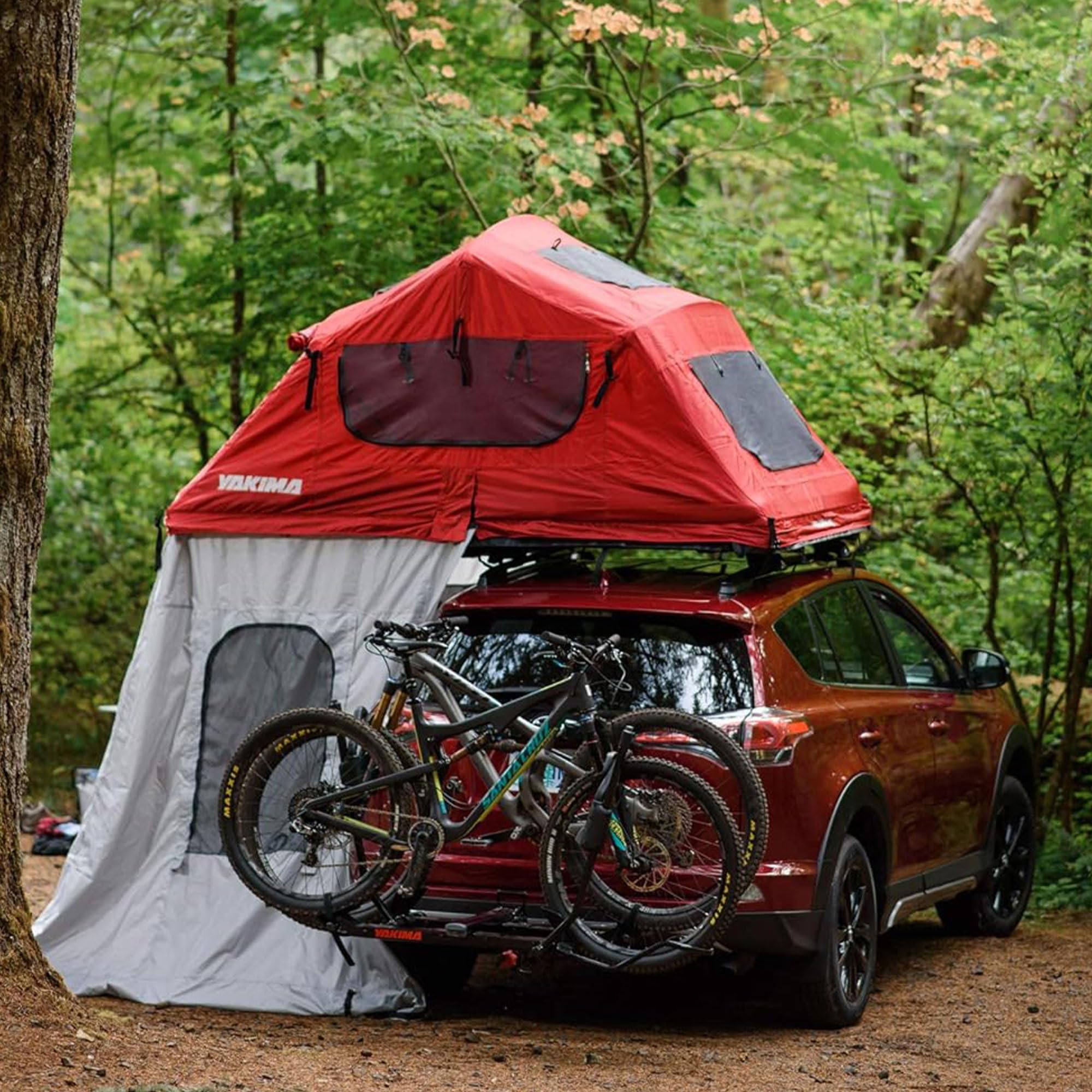 Yakima SkyRise Annex slides onto SkyRise SlideTrack for seamless setup