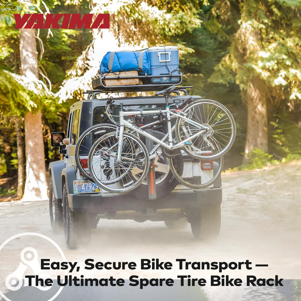 Yakima SpareRide TireTread pads protect vehicle and bikes