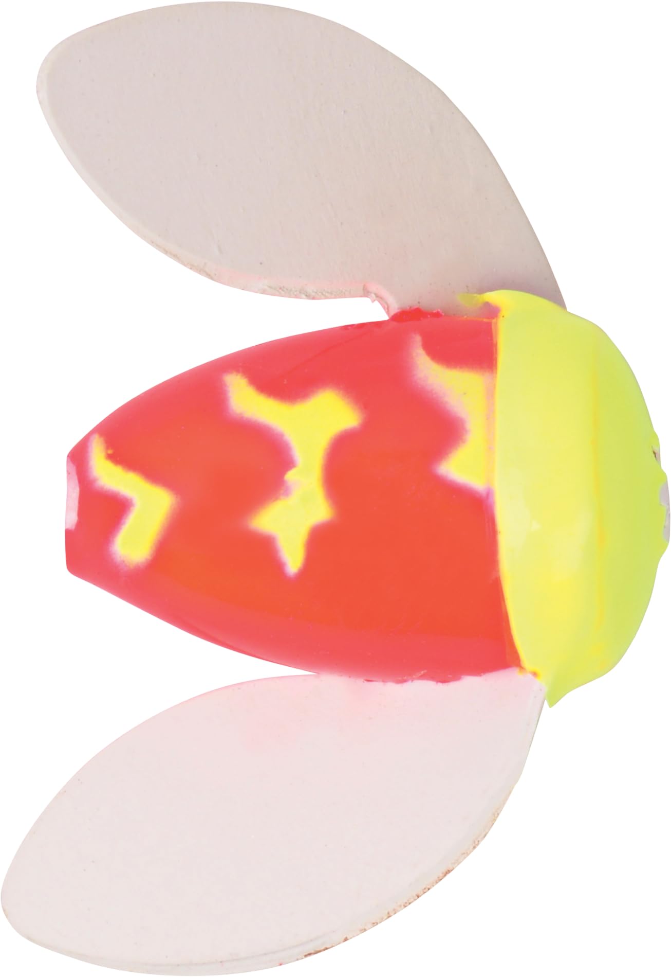 Yakima Spin-N-Glo Red Chartreuse Tiger 12-pack ready for trolling and drifting