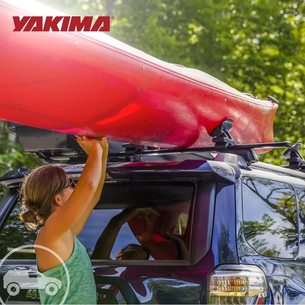 Yakima SweetRoll boat-loading-process streamlines loading from curb to water.