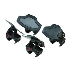 Yakima SweetRoll rooftop-boat-loader enables quick, tool-free mounting for easy transport.