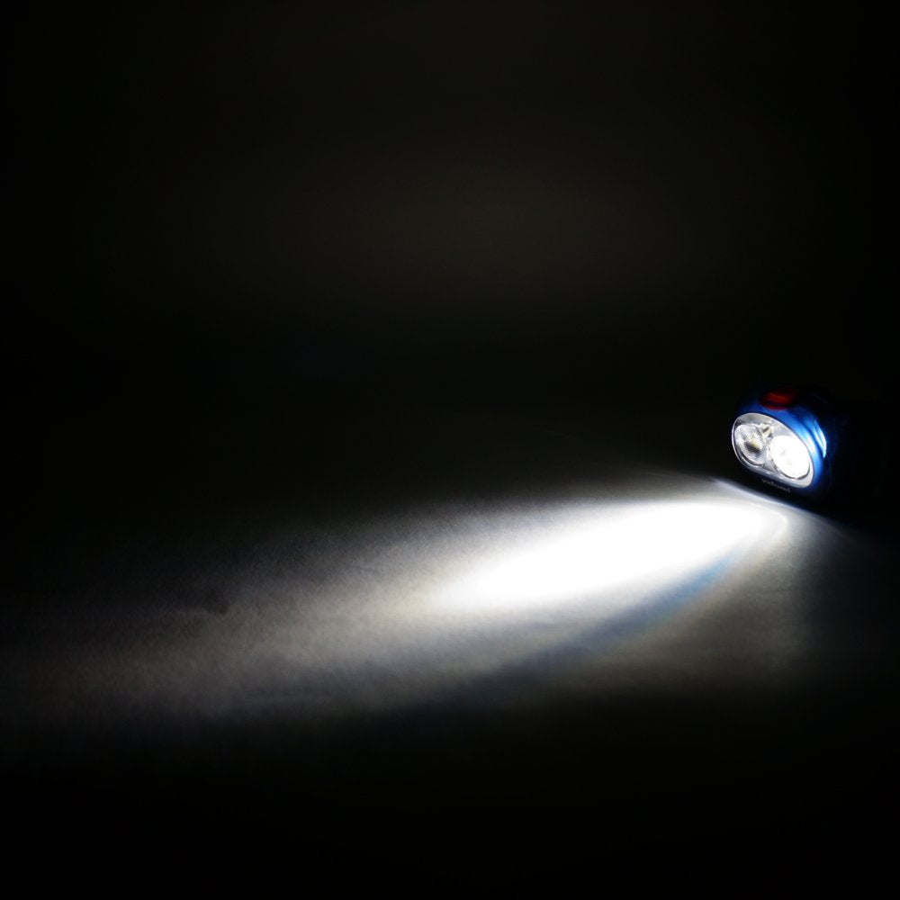 Yalumi Spark Pro red night vision mode preserves night vision while signaling.
