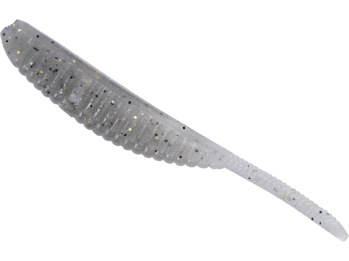 Yamamoto 3in Shad Shape Worm in Natural Shad for lifelike action and finesse fishing