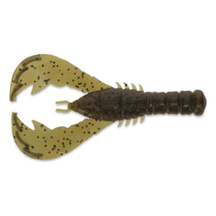 Yamamoto 4-inch YAMA Craw Green Pumpkin Black Flake 6 Pack image 3