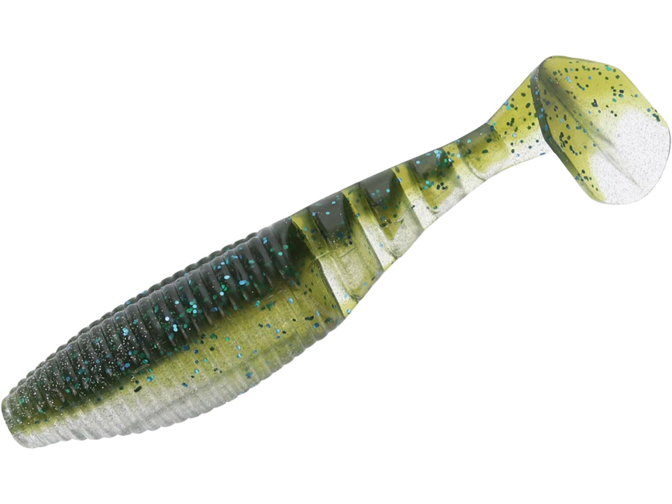 Yamamoto 4-In Paddle Tail Zako Smallmouth Magic ready for a productive day on the water