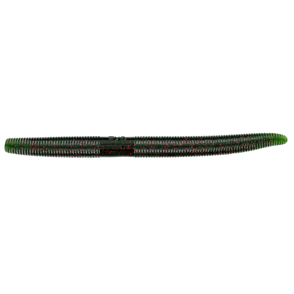Yamamoto 5' Senko Watermelon with Black & Red Flake - 10 pack