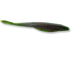 Yamamoto D-Shad 5in swimbait, side-to-side twitch for aggressive retrieves