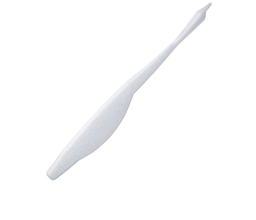 Yamamoto D-Shad heavier tail action emphasizes shimmy for an aggressive retrieve.