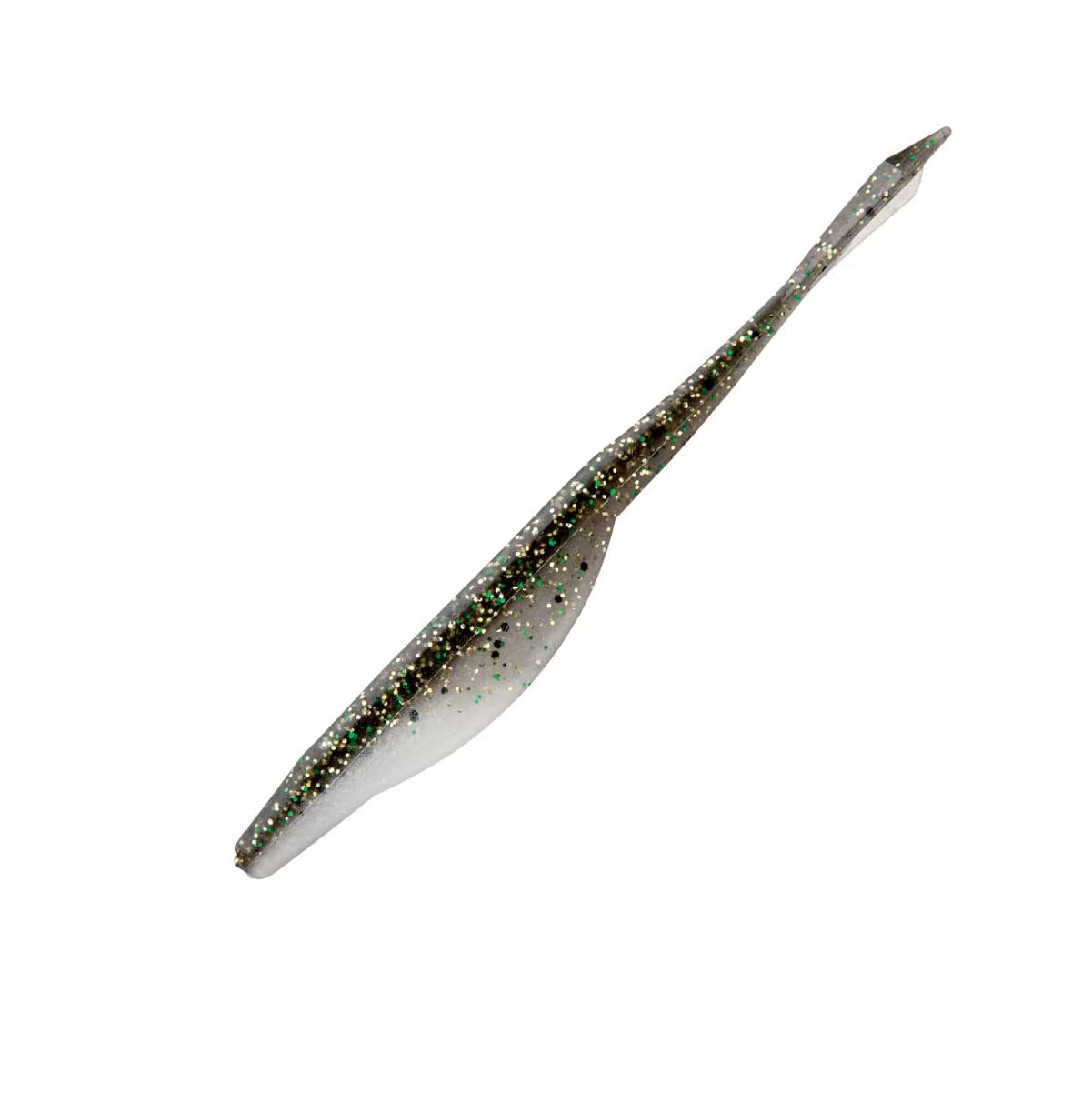 Yamamoto D-Shad pauses and sinks with a wobble, ideal for fall fishing.