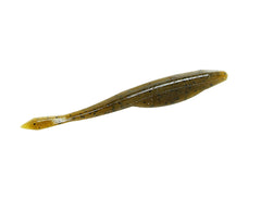 Yamamoto D-Shad pausing sinks level with subtle wobble on the fall