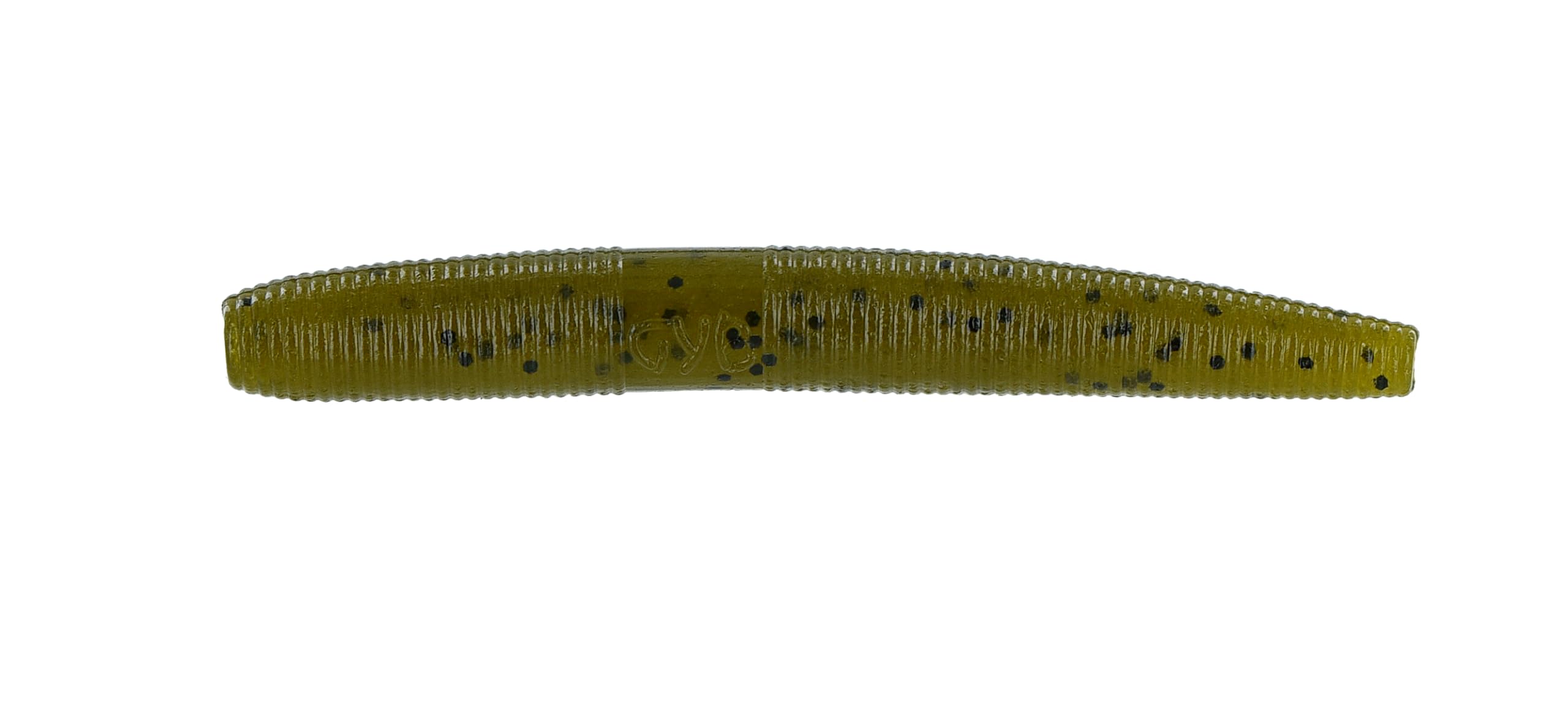 Yamamoto Fat Senko Green Pumpkin 5-inch lure for versatile freshwater bass fishing.