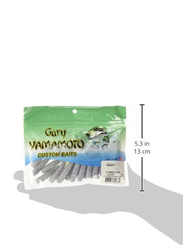 Gary 4-inch grub rigged as jig trailer or spinnerbait for bass