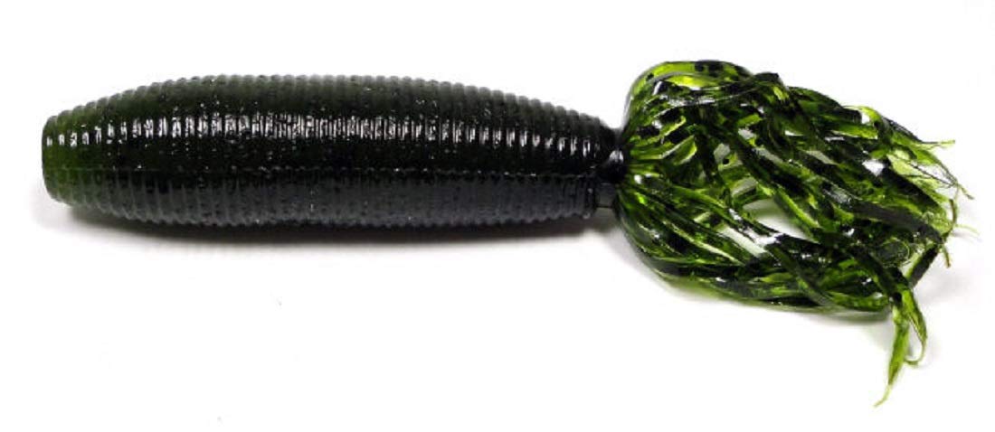 Yamamoto Gary Custom Baits Fat Ika 4in Watermelon with Black Flake for mid-depth bass